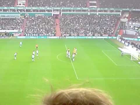 Freistoss im Weserstadion