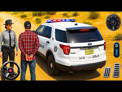 Us Police Car Chase Simulator Game 3D | Police Cop Cars Driving Real Multi-Storey | Android GamePlay