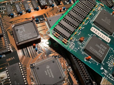 Pristine Texas Instruments 80286 Mainboard