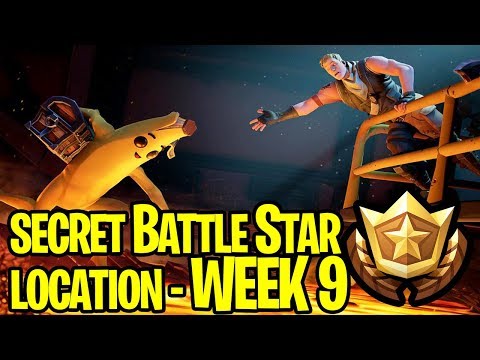 Fortnite - Week 9 Secret Battlestar Location - Season 8 Week 9 Challenges