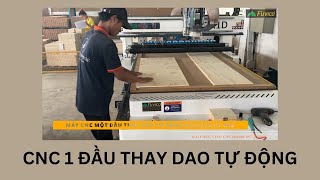 Máy cnc thay dao tự động chuyên cắt ván công nghiệp Holztek HT-R1D