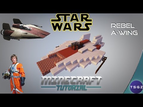 Rebel Alliance RZ-1 A-Wing | Minecraft Star Wars tutorial