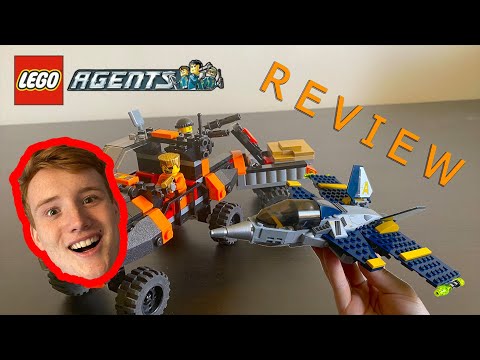 UNDERRATED SET!! LEGO Agents Gold Hunt 8630 Review!
