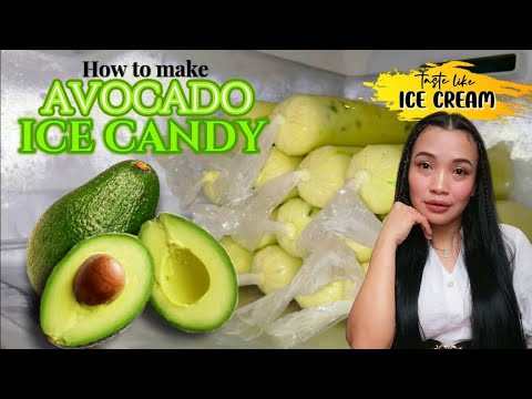 SMOTH & CREAMY AVOCADO🥑 Ice Candy, taste like ICECREAM #avocado #avocadoicecandy #yt  #zhenrecipes