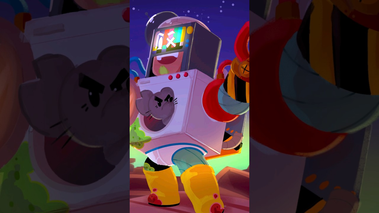 NEW SKIN: JUNKBORG GROM #brawlstars #brawlstarsgame #brawlstarsskins #supercellmake