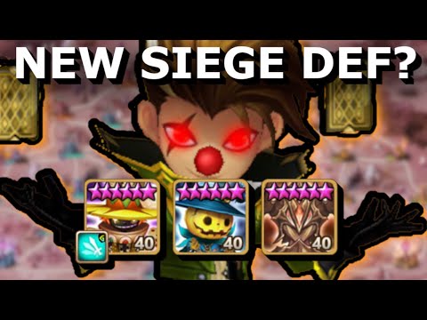 A New 4* Siege Defense??? Is it Lushenable - Summoners War Siege