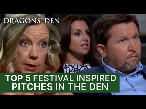 Top 5 Festival Pitches In The Den | Dragons' Den