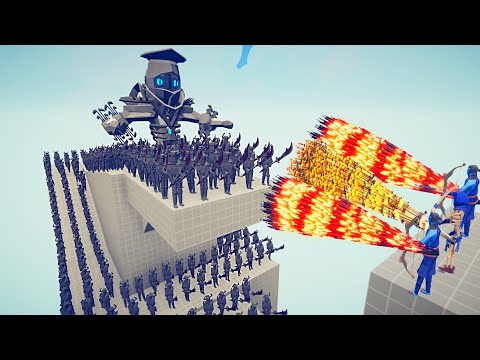 100x METAL ARMY + SOUL TITAN vs 3x EVERY GOD - Totally Accurate Battle Simulator TABS