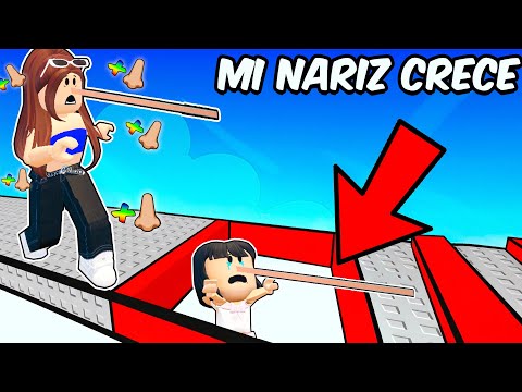 Roblox, but our nose keeps growing!!