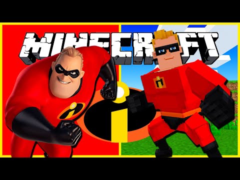💥 I AM MR.  INCREDIBLE 💪 The Incredibles in Minecraft  [DLC OFICIAL]