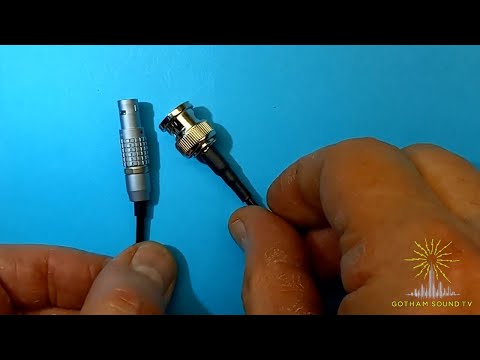 Lemo5 (TC-OUT) to BNC Time Code Cable Wiring