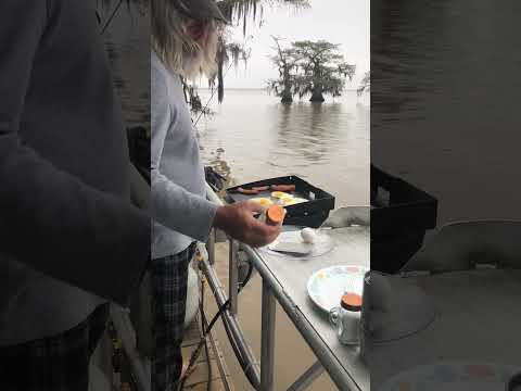 #breakfast #outdoors #coffee #houseboat #life #lifestyle #goodtimes #happy #fun #water #view #enjoy