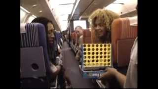Beyoncé Knowles Favorite Game ,,Connect'' 4 In The Airplane