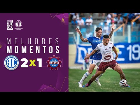 DRAGÃO VENCE DE VIRADA - Confiança 2 x 1 Caxias - Melhores Momentos - Série C 2025