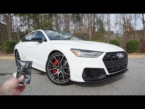 2020 Audi S7 Prestige: Start Up, Exhaust, Test Drive and Review