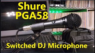 Video thumbnail for Shure PGA58 - Switched Cardioid Microphone - DJ Unboxing & Test by briansredd