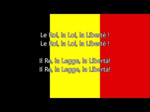 Inno nazionale Belgio - Hymne national de la Belgique (FR/NL/DE/IT Testo)