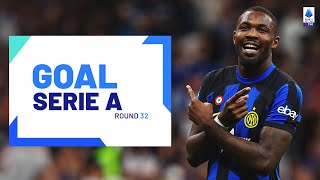 GOAL SERIE A | Thuram back on the scoresheet | Goal Collection | Round 32 | Serie A 2023/24