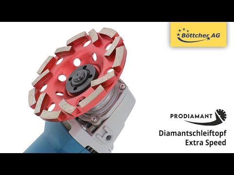 Diamantschleiftopf Prodiamant Extra Speed