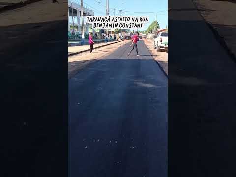 ASFALTO NAS RUAS DE TARAUACÁ:SHORTS