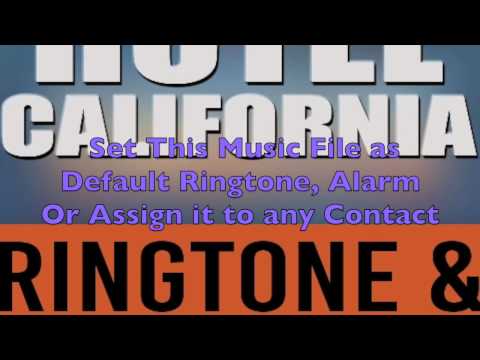 Hotel California Ringtone Video
