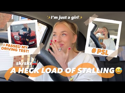 FIRST EVER DRIVE WITH ME! CRAZY DRIVING TEST EXPERIENCE + HECK LOAD OF STALLING 🚘