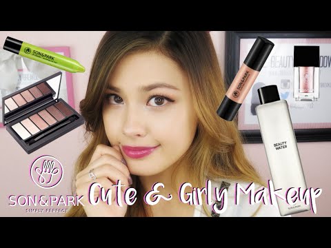 Son & Park One Brand Korean Cute & Girly Makeup Tutorial! The Beauty Breakdown Video