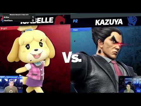 PURE Smash #114 Winners Semis - B-Rice (Isabelle) vs. HawkTeeves (Kazuya)