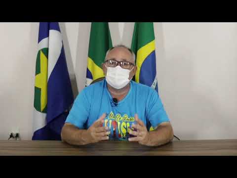 Prefeito Professor Claudinei fala sobre a prevenção do COVID-19