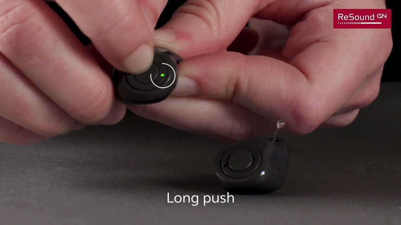 How to use the push button