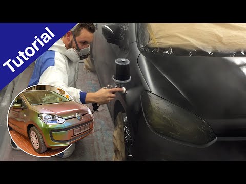 Plasti Dip mit Lackierpistole verarbeiten: Auto komplett mit Sprühfolie gedippt