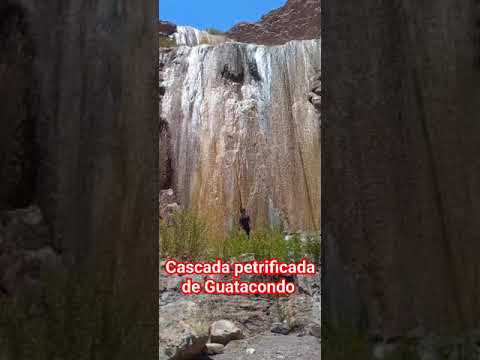 Cascada petrificada de Guatacondo #chile#natural#cascadas #cascada #desierto#oasis#tarapacá#iquique