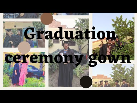 Manchaha Attire Graduation Ceremony Gown
