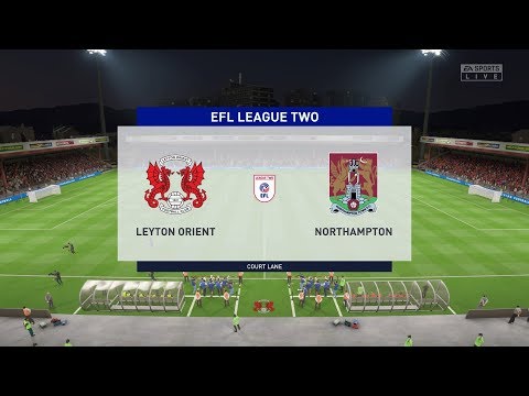 FIFA 20 | Leyton Orient vs Northampton  - EFL League Two | 21/01/2020 | 1080p 60FPS