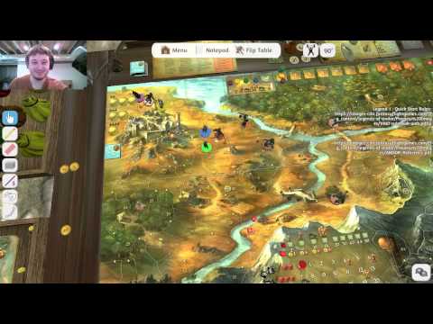 Legends of Andor with @cowpan @molarduck & Molarwife #teamhooman