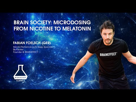 Interview: Fabian Foelsch (GER) on Brain Society: Microdosing from Nicotine to Melatonin