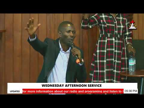 MCF: Wednesday Afternoon Service With Pastor Jackson Akankwasa  03/04/2024