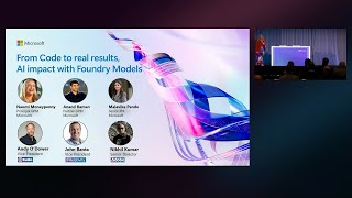 From code to real results, AI impact with Foundry Models
