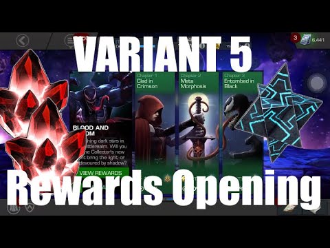 Variant 5 Completion Rewards Opening - Marvel Contest of Champions
