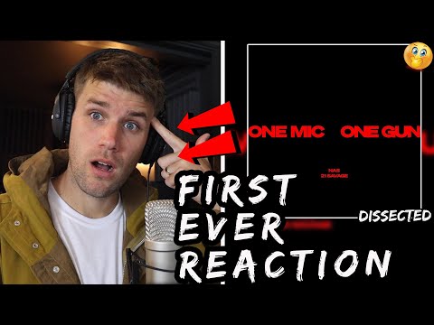 Rapper Reacts to Nas & 21 Savage - One Mic, One Gun!! (First Time Hearing)