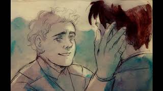 Good Omens animatic - Scarboroughfair (fic: Pray for us, Icarus)