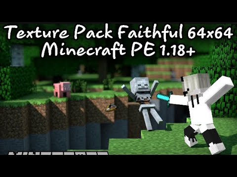 EPIC 64x64 Texture Pack! Best for Minecraft PE 1.18+ 🔥