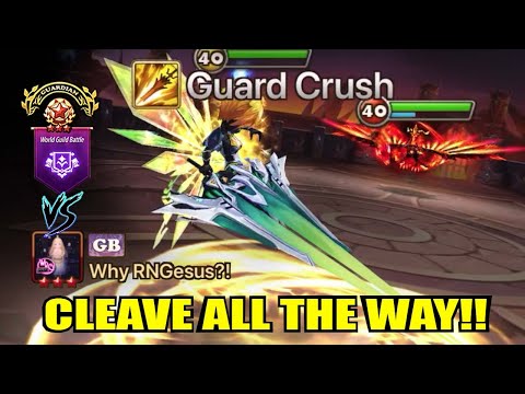 Fighting all the way with CLEAVE TEAMS in the this OP Top Tier WGB!!!