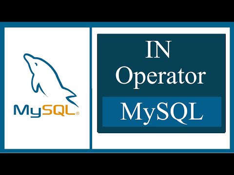 IN Operator in MySQL