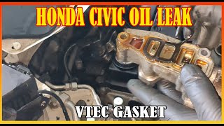 How To Replace VTEC Solenoid GASKET Honda Civic