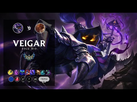 Veigar Mid vs Taliyah - EUW Challenger Patch 12.14