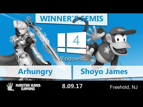 Windows SB 4 - Arhungry (Corrin, Sheik) vs. Shoyo James (Diddy Kong) - Winner's Semifinals