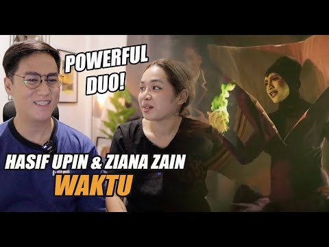 Hasif Upin & Ziana Zain - Waktu (Official Music Video) | SINGERS REACTION
