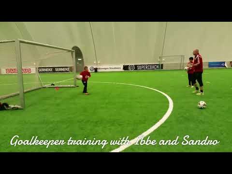 Goalkeeper training▪Ibbe (Buffon) ▪Sandro▪Sweden▪IF   Brommapojkarna