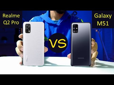 Realme Q2 Pro VS Galaxy M51